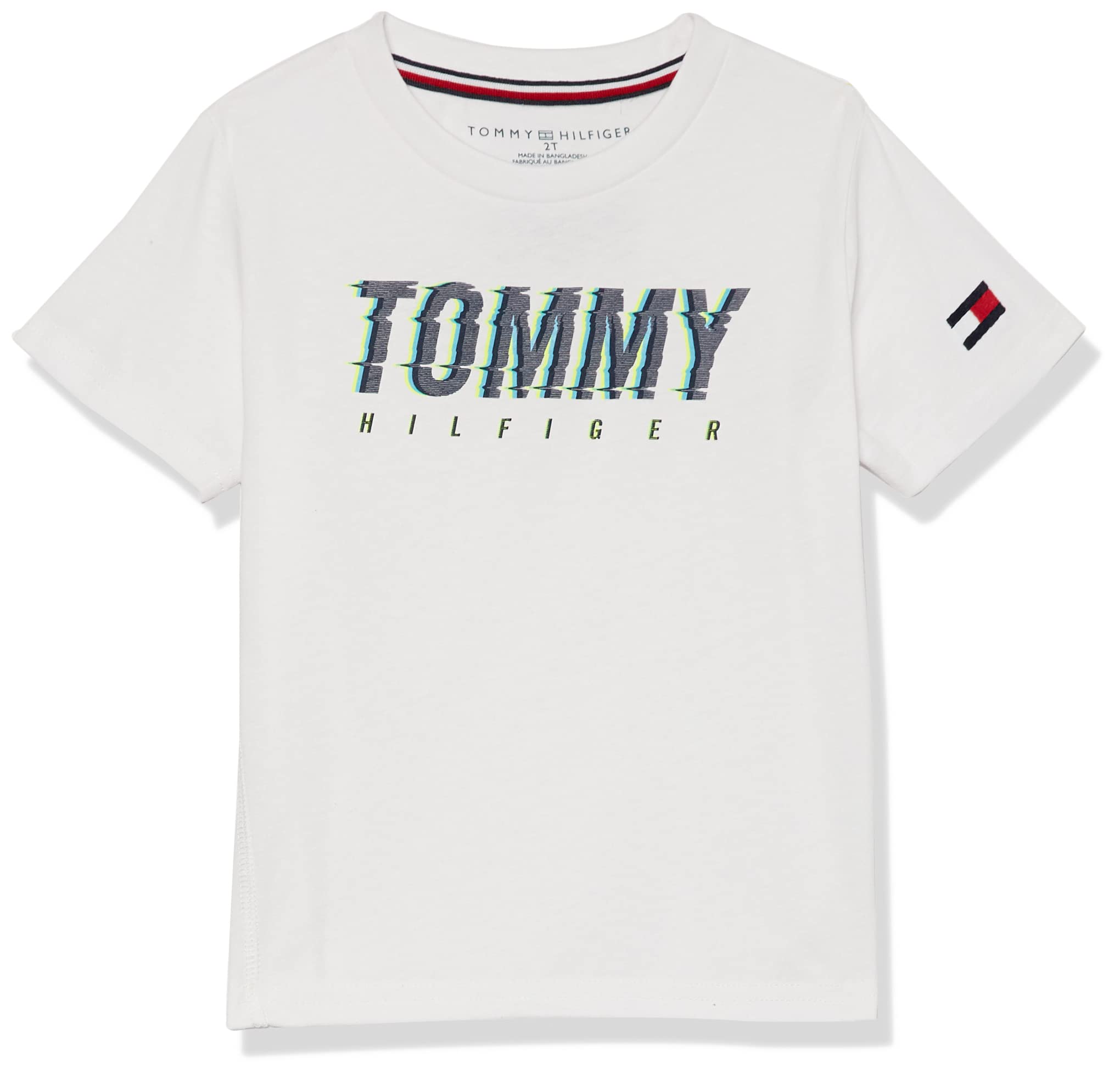 Tommy Hilfiger Boys' Short Sleeve Legacy Crew Neck T-Shirt
